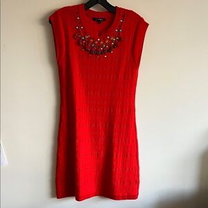 Nanette Lepore Vibrant Red Mini Dress